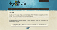 Desktop Screenshot of hope4life.org